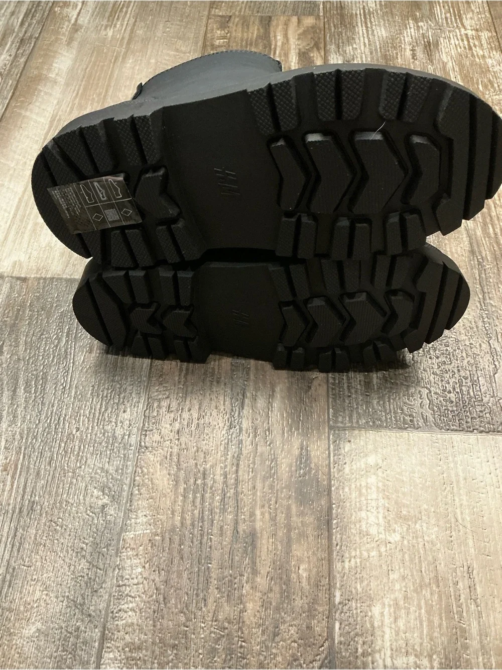 H&M Black Kid’s Chelsea-Style Rain Boots Size 12.5